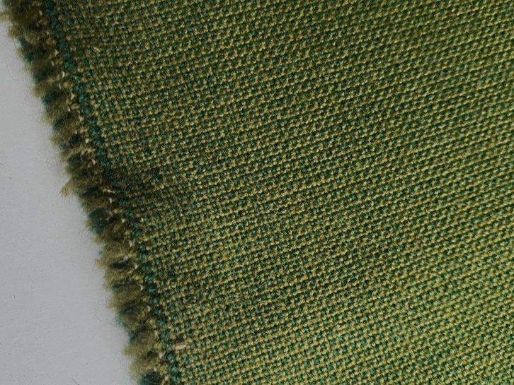 STOF VOOR DESIGN: Olijfgroene meubelstof De Ploeg METERS, Hobby en Vrije tijd, Stoffen en Lappen, Nieuw, Polyester, 120 cm of meer