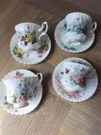 Royal Albert Country Life Kop en Schotel Set (4), Ophalen of Verzenden