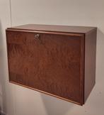 Vintage houten kastje wandkast hout hangkastje zwevend, Huis en Inrichting, Kasten | Overige, Ophalen, Gebruikt, ., .