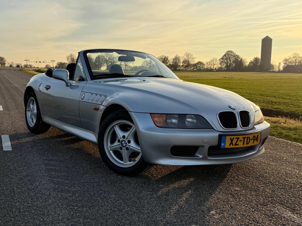 BMW Z3 Roadster 1.8 116pk | Orig NL, Auto's, Euro 2, Achterwielaandrijving, Gebruikt, Zwart