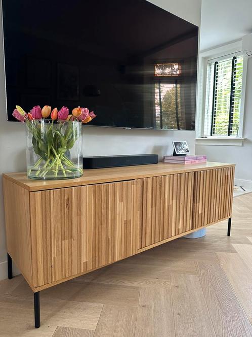 Tv meubel WOOOD, Huis en Inrichting, Kasten | Televisiemeubels, Zo goed als nieuw, Minder dan 100 cm, 100 tot 150 cm, 25 tot 50 cm