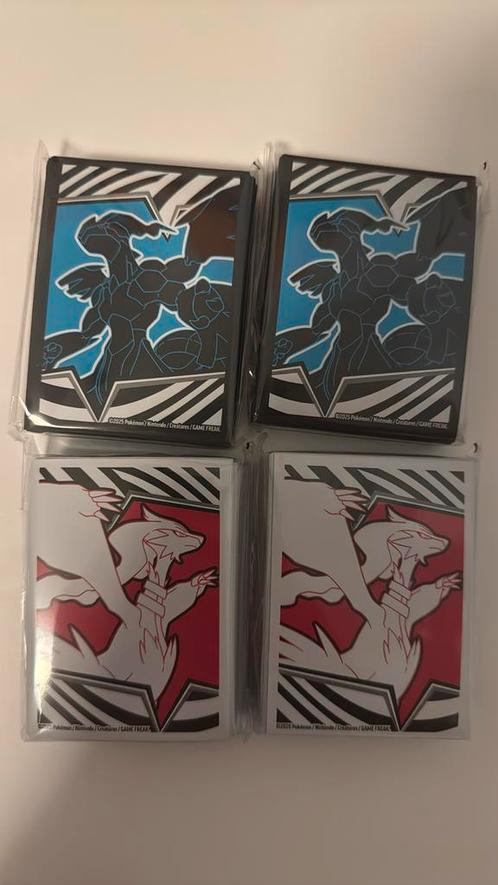 Pokémon Black Bolt en White Flare sleeves, Hobby en Vrije tijd, Verzamelkaartspellen | Pokémon, Nieuw, Sleeves of Kaarthoesjes