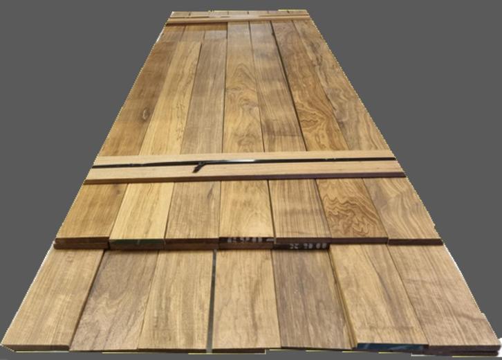 Hardhouten planken - geschaafd 1.8x14.0 cm - nr: HP157, Tuin en Terras, Palen, Balken en Planken, Nieuw, Planken, 250 cm of meer