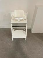 Nette stokke tripp trapp + babyset, Ophalen, Gebruikt, Meegroeistoel, Stoelverkleiner