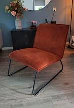 Fauteuil koper kleur, Ophalen, Zo goed als nieuw, 50 tot 75 cm
