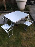 Bocamp picknicktafel campinf inklapbaar, Caravans en Kamperen, Ophalen, Gebruikt, Campingstoel