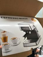 Espresso machine 20 bar nieuw, Stoompijpje, Espresso apparaat, Nieuw, Gemalen koffie