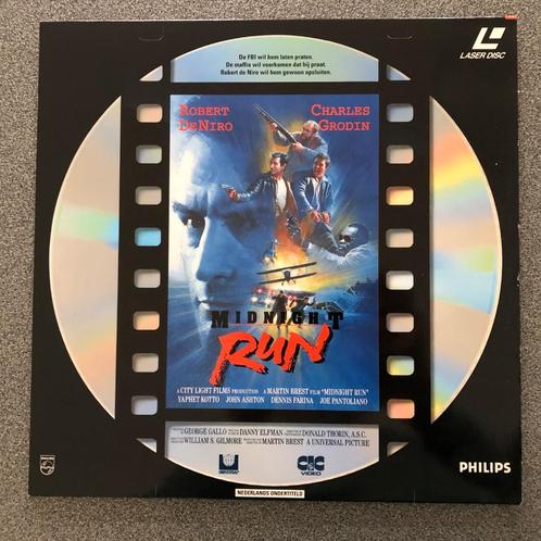 LaserDisc Midnight Run 1990191 NL, Verzamelen, Film en Tv, Zo goed als nieuw, Film, Gebruiksvoorwerp, Ophalen of Verzenden