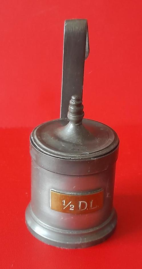 maatbeker ½ deciliter, Antiek en Kunst, Curiosa en Brocante, Ophalen of Verzenden