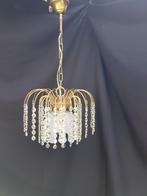 hanglamp 1970s Paolo Venini styl waterfall chandelier, Huis en Inrichting, Lampen | Kroonluchters, Ophalen of Verzenden, Gebruikt