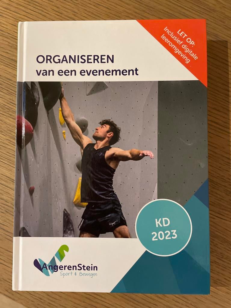 Organiseren van een evenement - Nieuw!, Boeken, Studieboeken en Cursussen, Ophalen of Verzenden, Beta, Nieuw, MBO