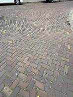 gebruikt gebakken klinkers genuanceerd, Tuin en Terras, Tegels en Klinkers, Ophalen of Verzenden, Gebruikt, Klinkers