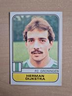 Panini Voetbal 82 Herman Dijkstra FC Groningen, Ophalen of Verzenden, Zo goed als nieuw, Overige binnenlandse clubs, Poster, Plaatje of Sticker