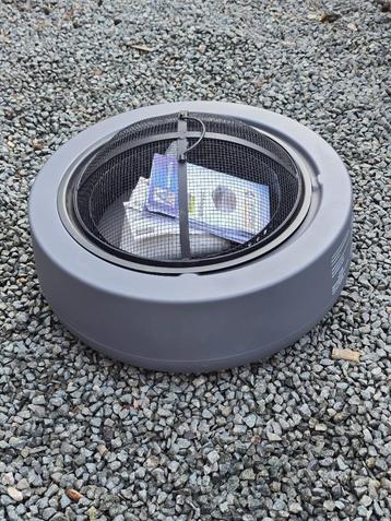 Nieuwe vuurschaal met vonkenbescherming 55cm beschikbaar voor biedingen