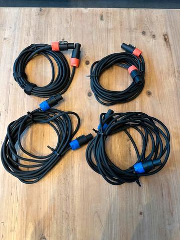 Speaker kabels 4x Boston Noiseless Black Jack beschikbaar voor biedingen