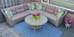 Hele mooie romantische loungeset intratuin, Ophalen, Gebruikt, Overige materialen, Bank