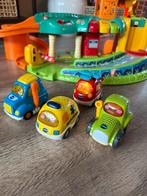 Speelgoed Vtech Toet Toet Garage + 4 Voertuigen, Ophalen of Verzenden, Gebruikt, Jongen of Meisje