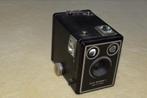 Kodak Brownie C Vintage Camera met Foudraal, Ophalen of Verzenden, Gebruikt, Compact, Kodak