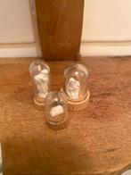 Miniatuur Kerststal Onder Glazen Stolp, Ophalen of Verzenden