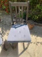 Twee eetstoelen met kussentje van Ikea, € 20, Ophalen, Gebruikt, Grijs, Twee