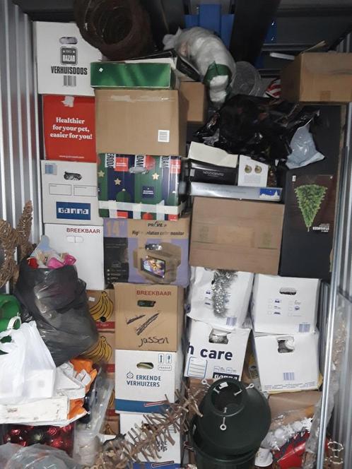 Partijhandel +/- 100 dozen aan kerst spullen!, Diversen, Rommelmarktspullen, Zo goed als nieuw, Ophalen