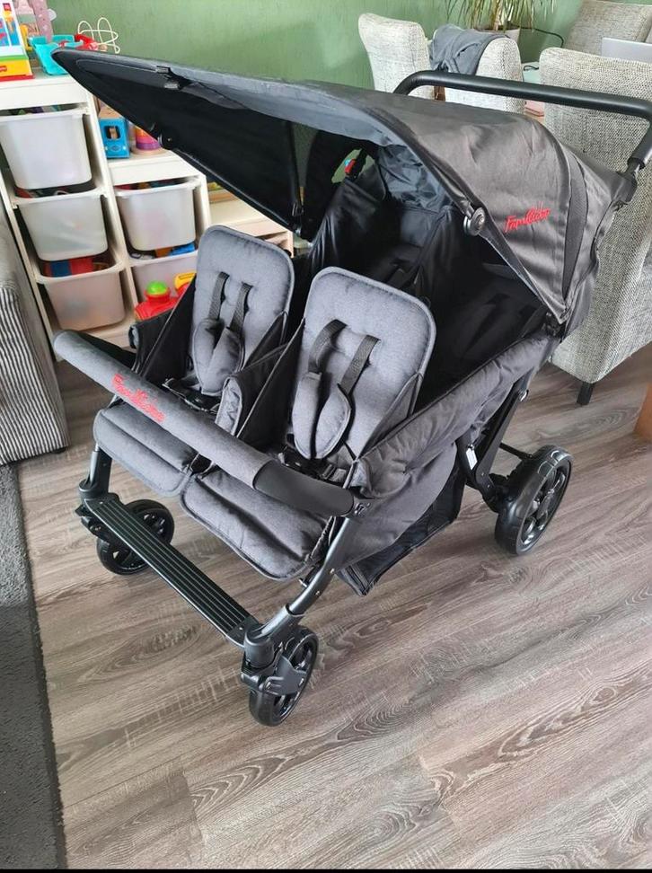 Familidoo 4-lingwagen - Zo goed als nieuw!, Kinderen en Baby's, Kinderwagens en Combinaties, Zo goed als nieuw, Kinderwagen, Overige merken