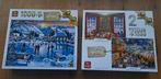 King Puzzels - Winter/Kerst - 3 x 1000 stukjes, Ophalen of Verzenden, 500 t/m 1500 stukjes, Gebruikt, Legpuzzel