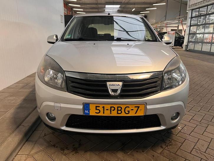 Dacia Sandero 1.2 Blackline, Auto's, Dacia, Bedrijf, Te koop, Sandero, ABS, Airbags, Airconditioning, Boordcomputer, Centrale vergrendeling