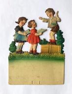 Vintage Dresdner Pappe kalenderhouder o.a. kinderen, Ophalen of Verzenden, Zo goed als nieuw