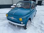 Fiat 500 f, Auto's, Achterwielaandrijving, Gebruikt, Blauw, Origineel Nederlands
