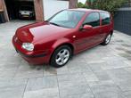 VW GOLF 4 1.4 55KW TRENDLINE, ORIGINEEL, APK!, 1037 kg, 74 pk, Zwart, 4 cilinders