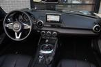 Mazda MX-5 1.5 SkyActiv-G 131 GT-M / Leer / Bose / Stoelverw, Auto's, Mazda, Achterwielaandrijving, Gebruikt, 4 cilinders, Zwart