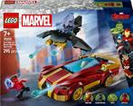 Lego Marvel: 76310 Iron Man auto en Black Panther VS Rode Hu, Kinderen en Baby's, Speelgoed | Duplo en Lego, ., Nieuw, Ophalen of Verzenden