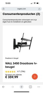 Tv wand muur beugel vogel muurbeugel wantbeugel 3450, Ophalen of Verzenden, Zo goed als nieuw