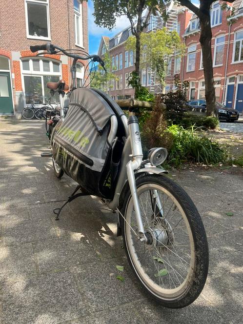 Gazelle Cabby bakfiets, Fietsen en Brommers, Fietsen | Bakfietsen, Gebruikt, Gazelle, 2 kinderen, Ophalen
