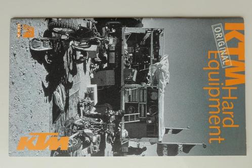 1996 KTM Hard Equipment Original brochure, Motoren, Handleidingen en Instructieboekjes, Overige merken, Ophalen of Verzenden