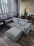 Bank met hocker van woonexpress inclusief protex, Huis en Inrichting, Ophalen, Zo goed als nieuw, 75 tot 100 cm