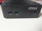 MSI Cubi N 8GL (fanless mini PC), Computers en Software, Desktop Pc's, Ophalen, Gebruikt, MSI, 60 GB