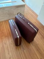 Kofferset Bordeaux Rood. royal traveller, Ophalen, Zo goed als nieuw, Hard kunststof