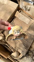 Kerst stukjes maken bloem plant manden mandjes decoratie, Tuin en Terras, Bloempotten, Rond, Ophalen of Verzenden, Zo goed als nieuw