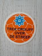 sticker TROS trek cruijff over de streep, Verzamelen, Ophalen of Verzenden, Zo goed als nieuw, Film, Tv of Omroep