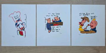 3 Herman Brood Zeefdrukken beschikbaar voor biedingen