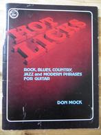 gitaar boek Hot Licks - Rock Blues Country Jazz and modern, Overige genres, Overige soorten, Ophalen of Verzenden, Gitaar