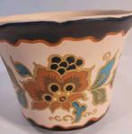 Gouda plateel oud Zuid Holland Modica bloempot jaren 30 1930, Ophalen of Verzenden