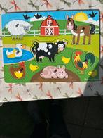 Melissa & Doug dieren puzzel, Kinderen en Baby's, Speelgoed | Houten speelgoed, Ophalen of Verzenden, Zo goed als nieuw