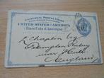 Amerika.  USA. 3 briefkaarten ( 2 oud) en 1 oude brief., Verzenden, Buitenland