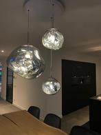 Tom Dixon Melt Hanglamp - 3 Bollen Chroon, Ophalen of Verzenden, Zo goed als nieuw, Glas, 75 cm of meer