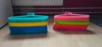 60 gekleurde kinderkledinghangertjes, Ophalen of Verzenden, Zo goed als nieuw, Ikea