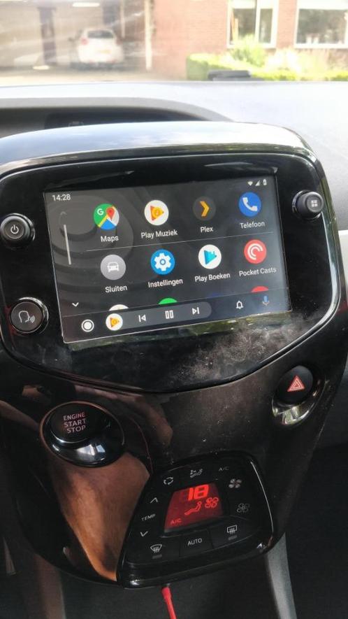 Aygo C1 108 Multimedia Systeem Carplay / AndroidAuto DAB, Auto diversen, Autoradio's, Zo goed als nieuw, Ophalen of Verzenden