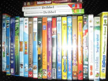 Ruim 400 dvd`s, allerlei genres, kinderfilms maar veel volwa beschikbaar voor biedingen